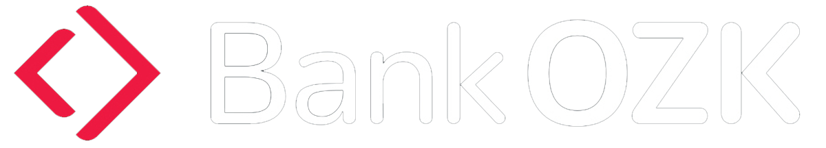 Bank OZK logo white